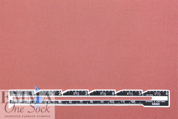 'paper touch' organic GOTS cotton poplin - rosewood .875 yds