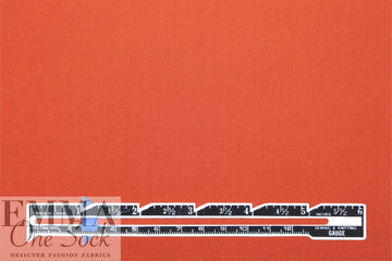 'paper touch' organic GOTS cotton poplin - chili .625 yds
