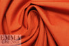 'paper touch' organic GOTS cotton poplin - chili 1.875 yd