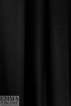 MTM 'paper touch' organic GOTS cotton poplin - black 1.625 yds