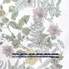 Italian 'wildflower row' cotton poplin border print 1.25 yds