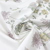 Italian 'wildflower row' cotton poplin border print 1.125 yds