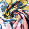 Italian 'blooming kaleidoscope' cotton poplin ** Partial ** Panel Print 1.5 yds