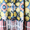 Italian 'blooming kaleidoscope' cotton poplin ** Partial ** Panel Print 1.5 yds
