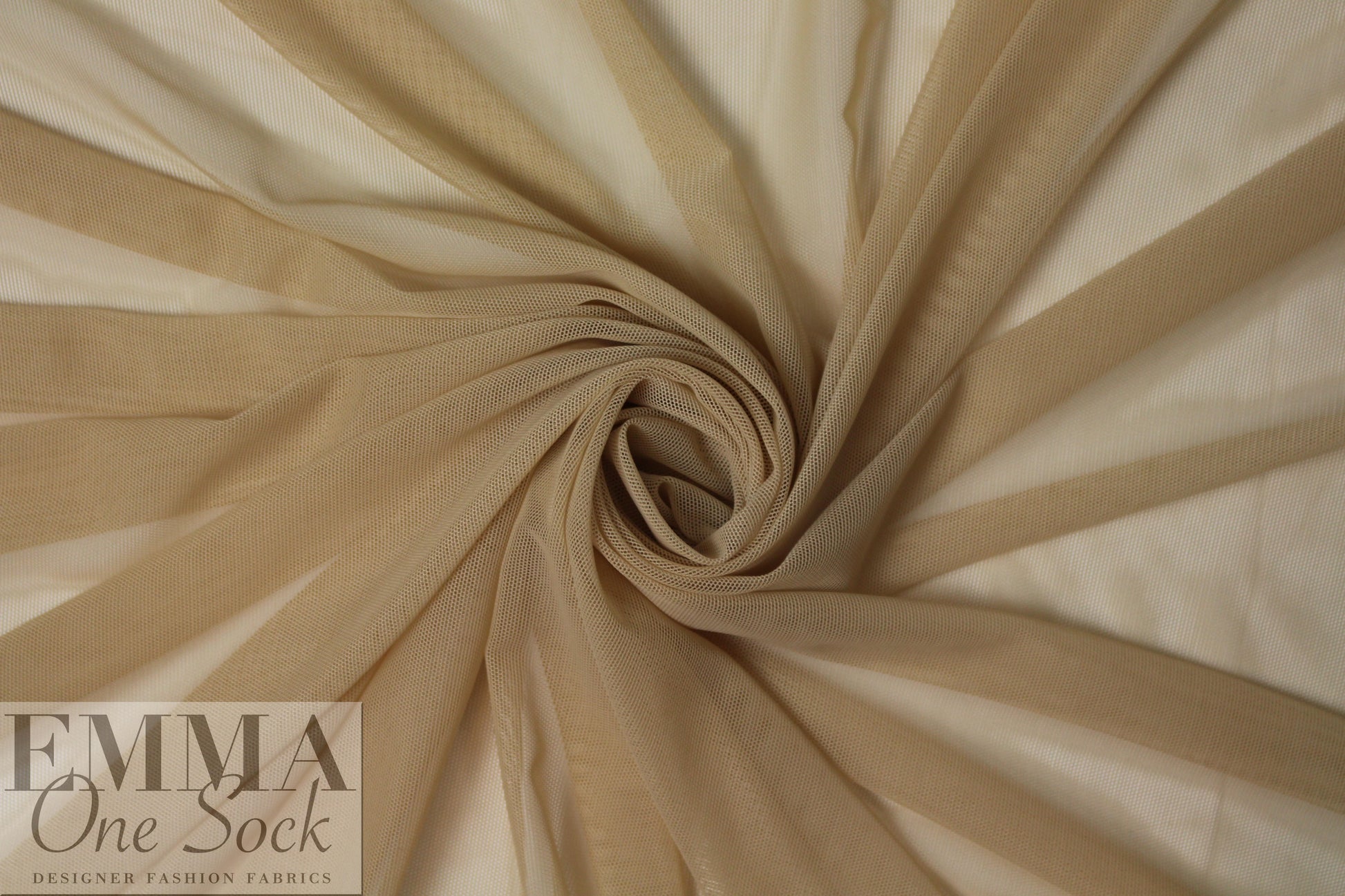 Power Mesh 4-way stretch - light nude 2 yds