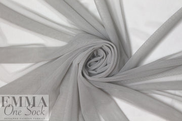 Power Mesh 4-way stretch - silvery gray