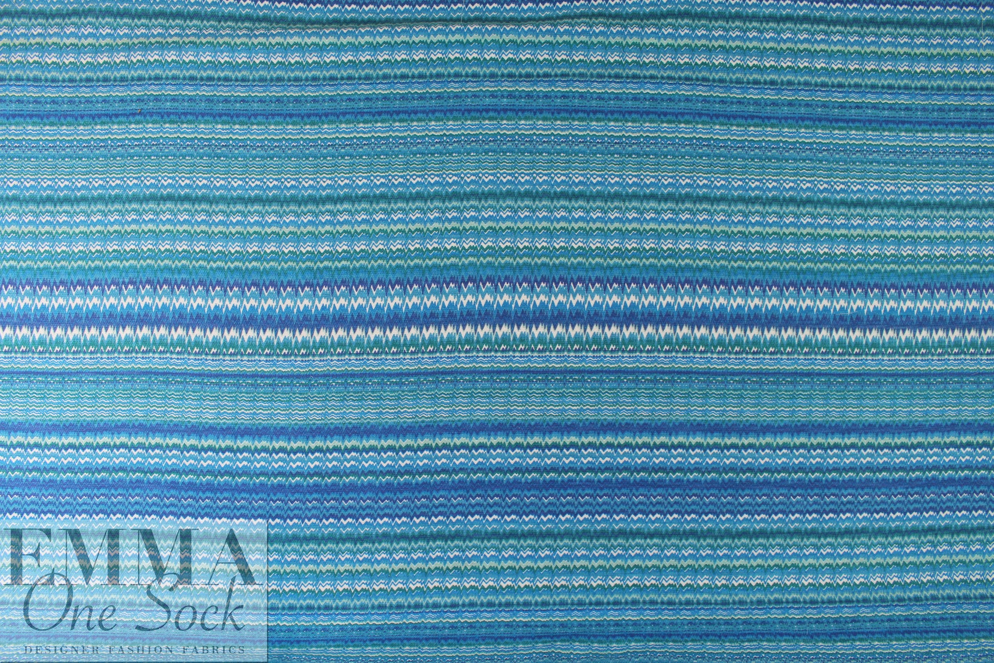 French radio waves print cotton blend woven 2.25 yd