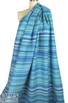 French radio waves print cotton blend woven 2.25 yd