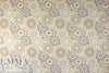 Italian hippie medallion stretch cotton twill  1.5 yds