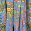 Italian 'opal garden'  twill PANEL - 1 PANEL, 1.5 yds