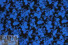 Italian floral silhouette printed viscose jacquard .875 yds