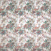 Italian jacquard stretch cotton woven - pearl/ginger .5 yds