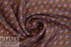 Italian printed ramie linen woven - 3-D optic
