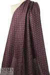 Italian printed ramie linen woven - 3-D optic