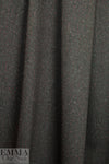 NY designer speckled print ponte - red/gray/black 1.66 yds