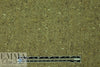 LA designer printed wool challis - olive herringbone 1.625 yd