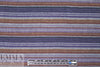 NY designer dimple-textured plisse' - aubergine/rust