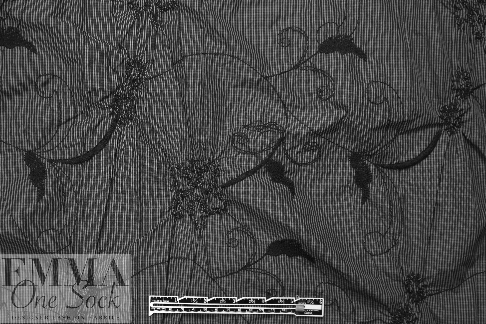 Dress to Ki11 puckered weave embroidered taffeta