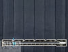 vertical stripe 'puffer' jacketwear - deep space 1.625 yds