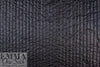 vertical stripe 'puffer' jacketwear - black 1.75 yds