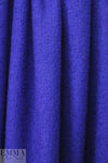 famous designer Italian wool/mohair boucle' - imperial blue 2 yds