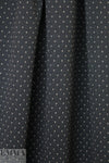 quilted diamond 3-ply knit - black/khaki