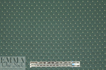 quilted diamond 3-ply knit - pine/stone