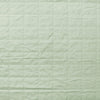 French water-resistant quilted windowpane jacketwear - celadon 1.25 yds