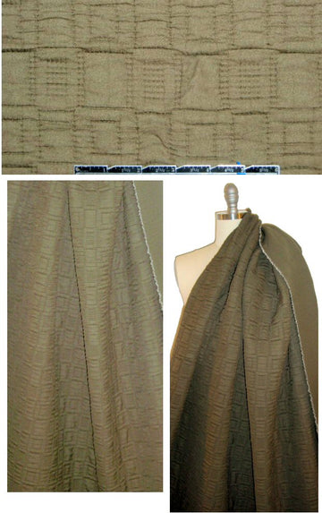 Rebecca Tayl0r 3-ply quilted cotton blend - loden