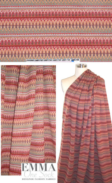 Rag & B0ne 'fairisle sweater' yarn dyed doubleknit 1 yard