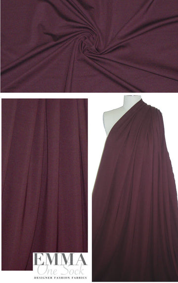 Rag & B0ne viscose blend ponte 4-way - burgundy