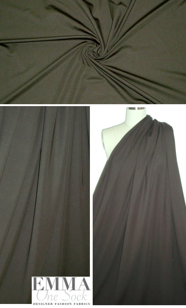 Rag & B0ne viscose blend ponte 4-way - dark leaf 1.66 yds