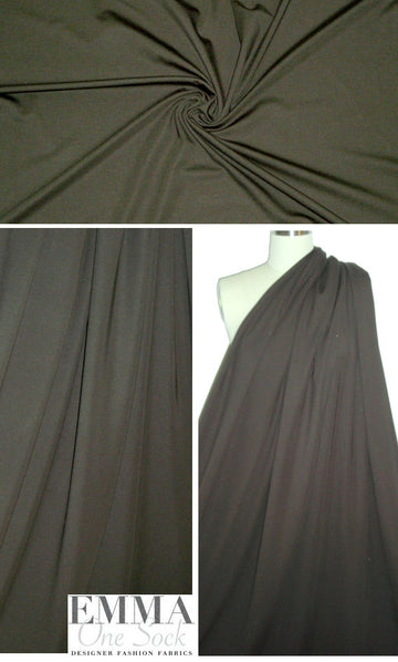 Rag & B0ne viscose blend ponte 4-way - dark leaf 1.66 yds