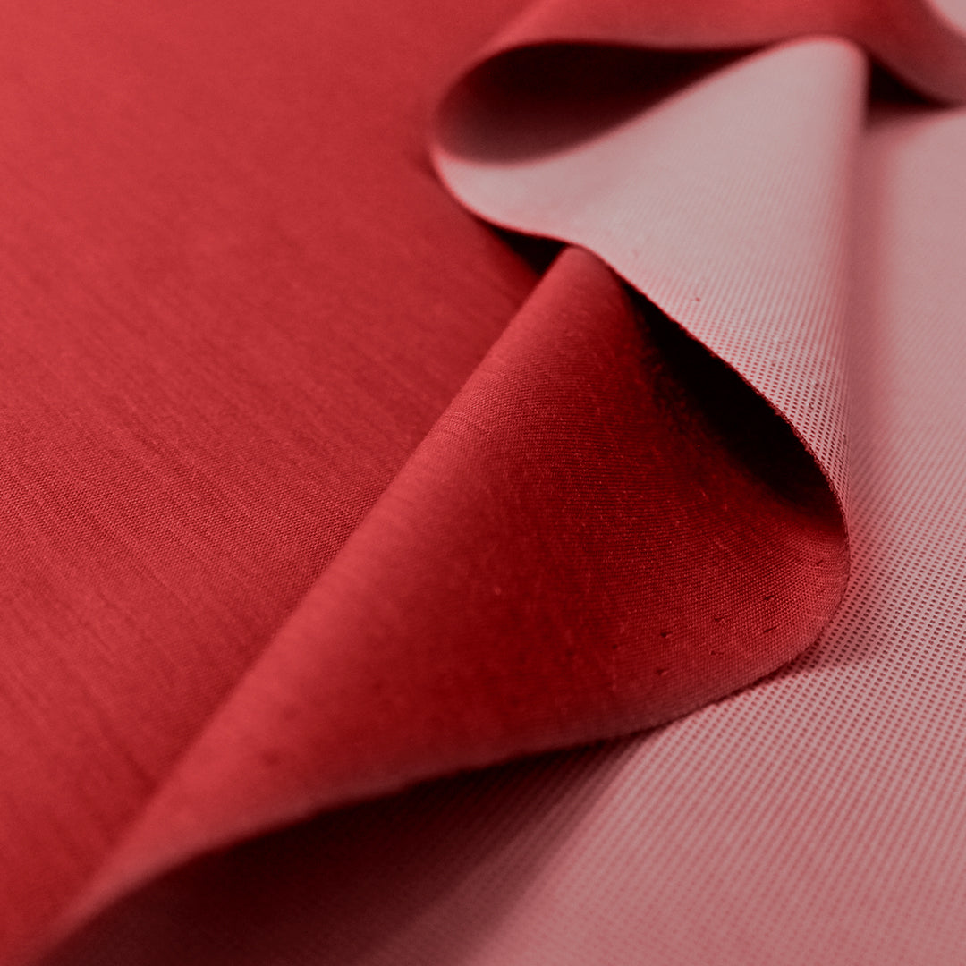 Lor0 Piana merino wool rainwear - garnet .875 yds