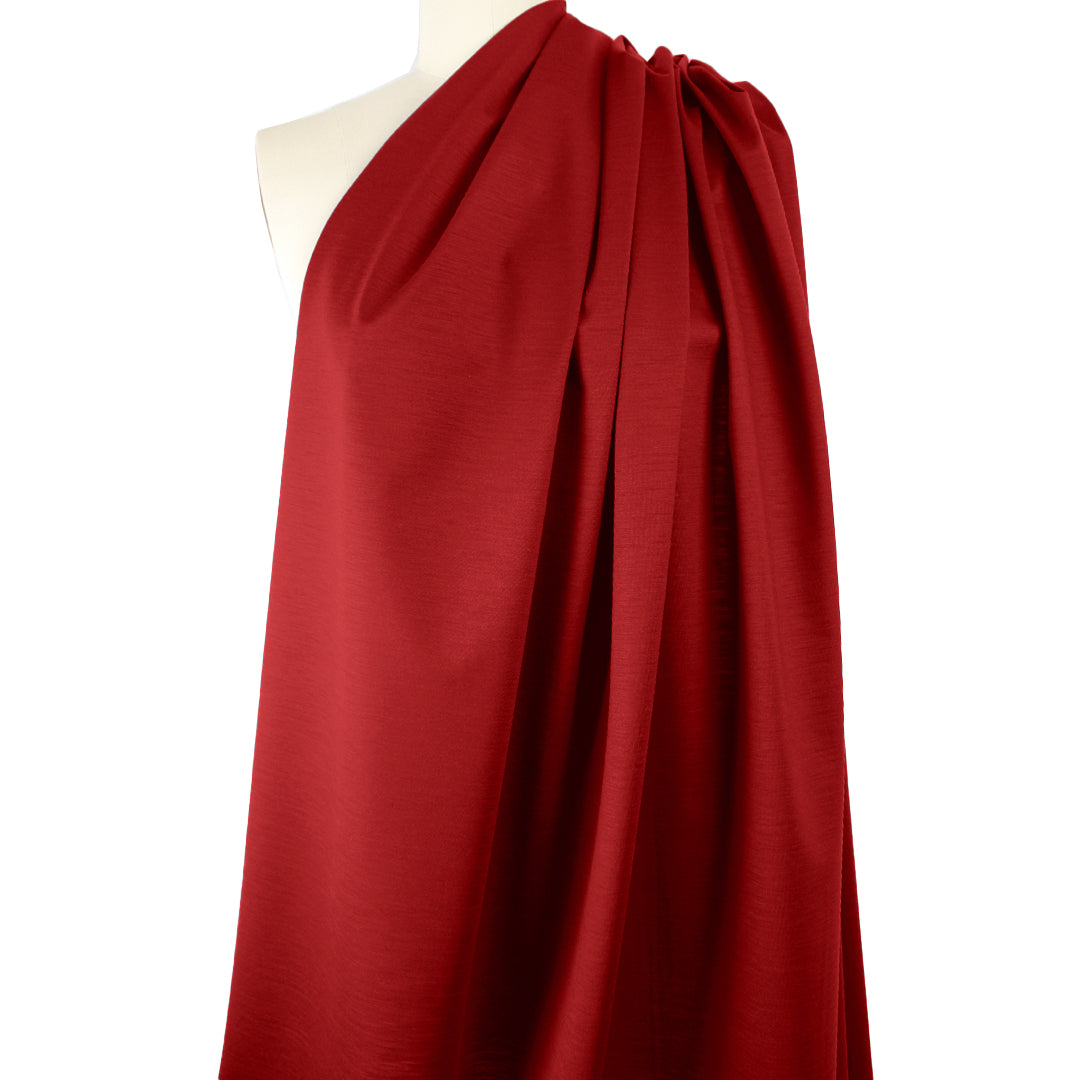 Lor0 Piana merino wool rainwear - garnet .875 yds