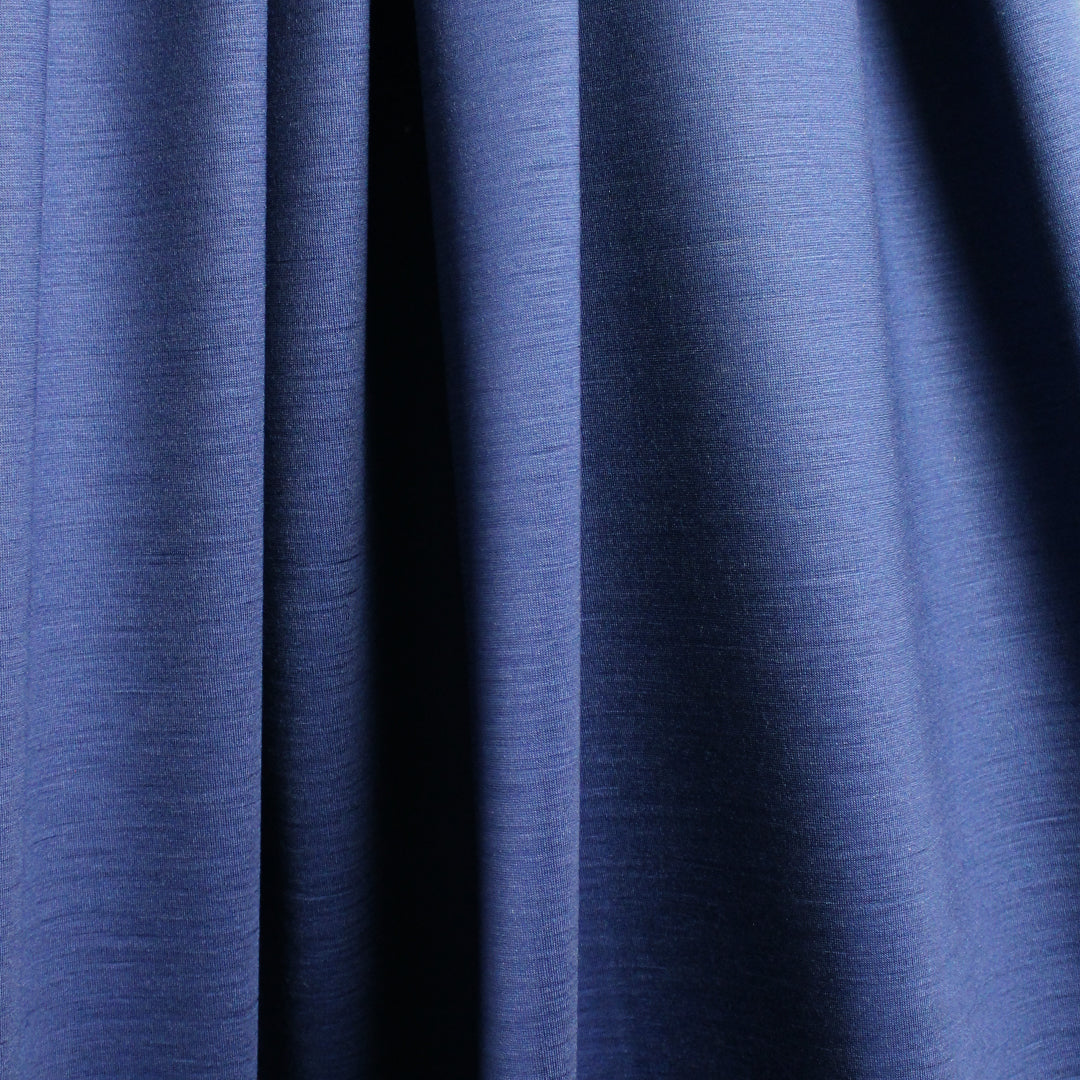 Lor0 Piana merino wool rainwear - royal 1.5 yds