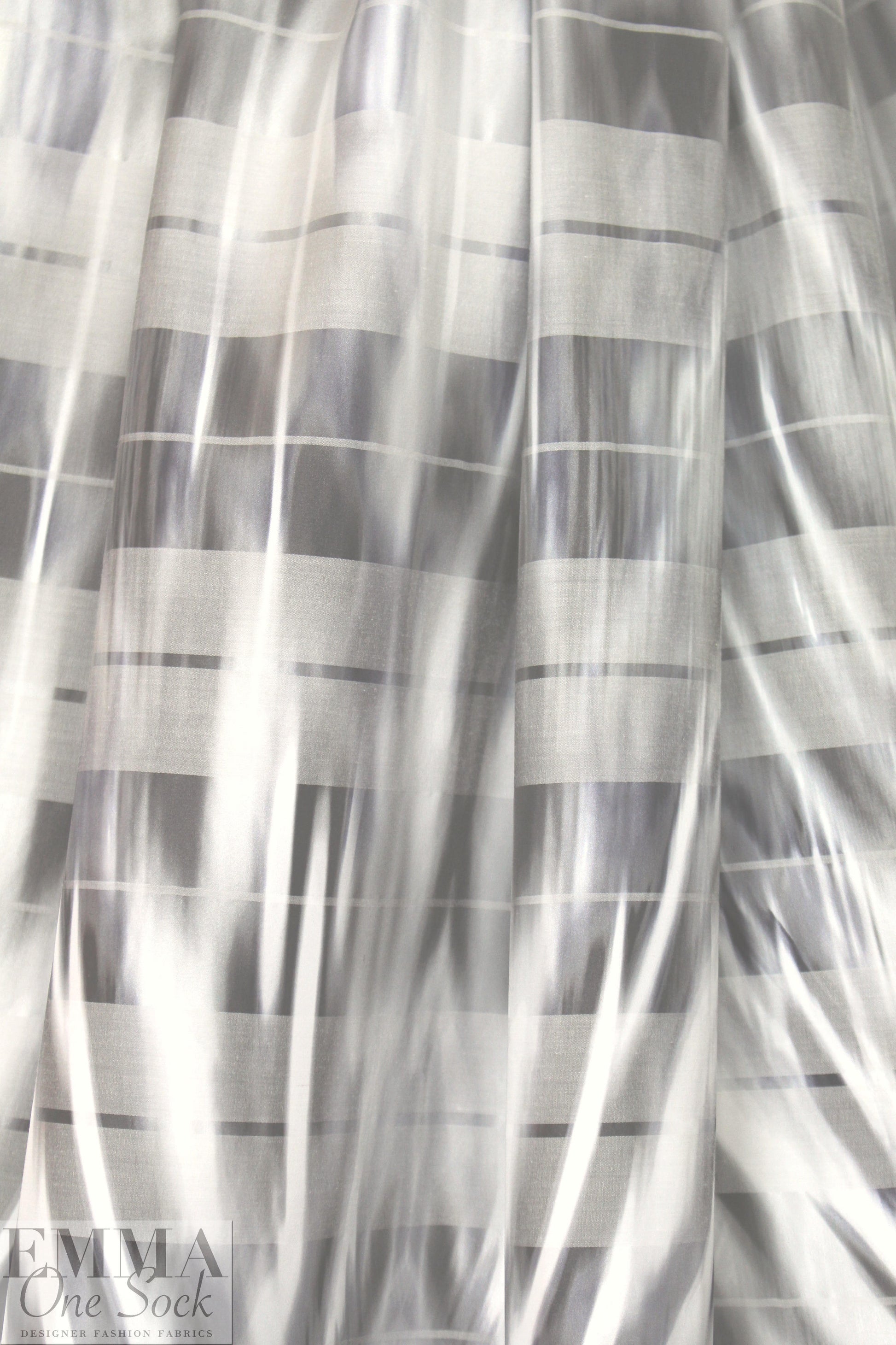 Italian nylon/cotton blend rainwear - edgy rorschach 3 yd