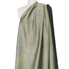 Herme5 stylized floral reversible lustrous vertical stretch taffeta 1.5 yds