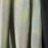 Herme5 stylized floral reversible lustrous vertical stretch taffeta 1.5 yds