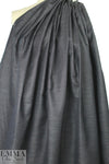 Italian blue with slubs treated cotton rainwear
