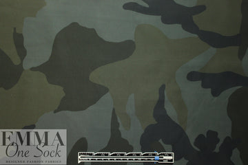 NY designer microfiber rainwear - camouflage