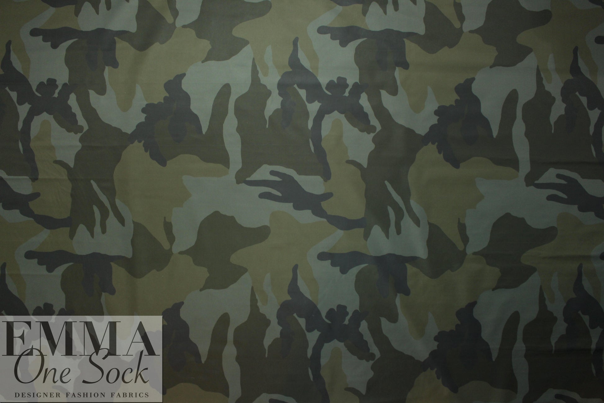 NY designer microfiber rainwear - camouflage