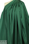 NY designer nylon rainwear - forest green .875 yds