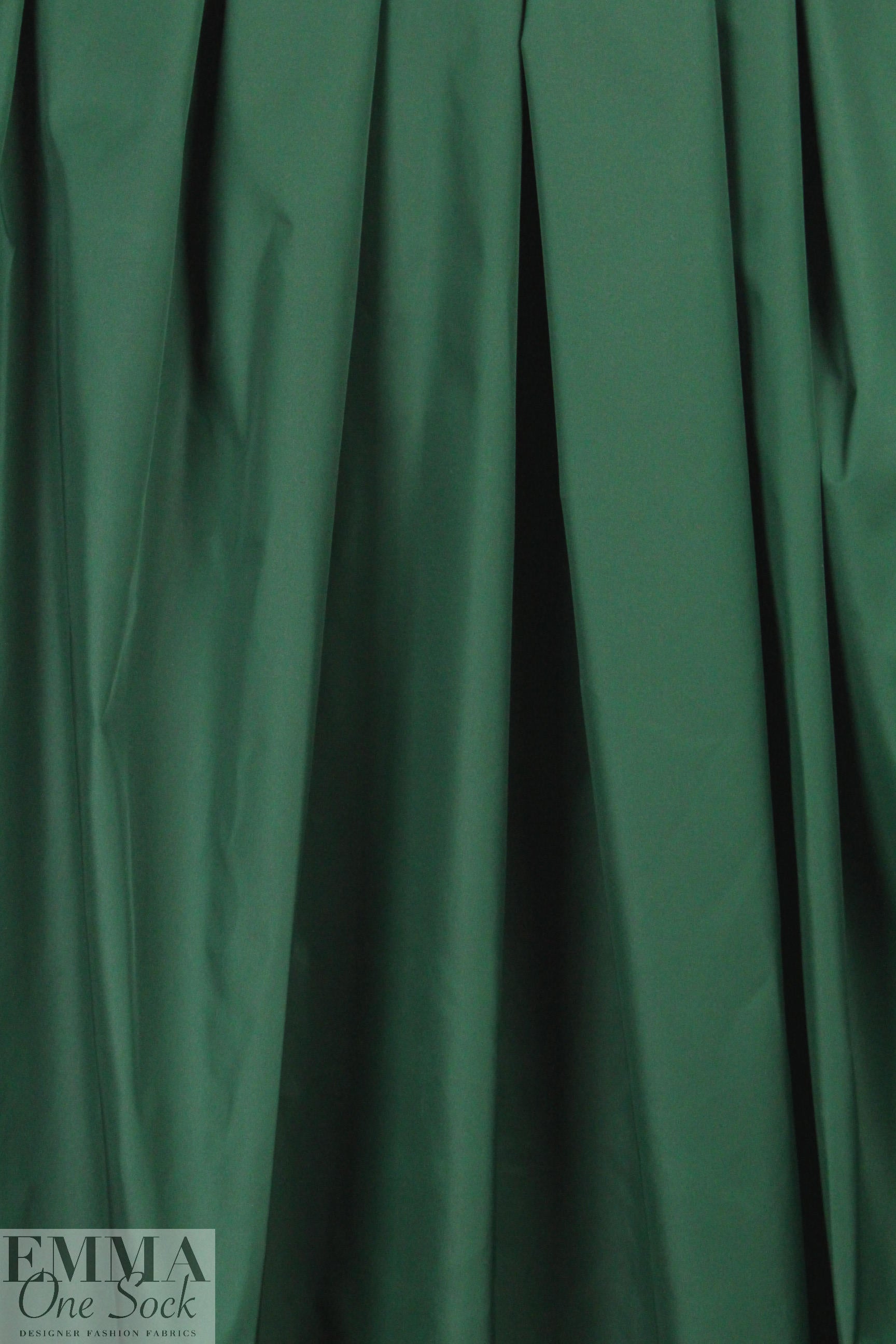 NY designer nylon rainwear - forest green