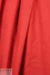 NY designer primary red cotton rainwear 2 yds