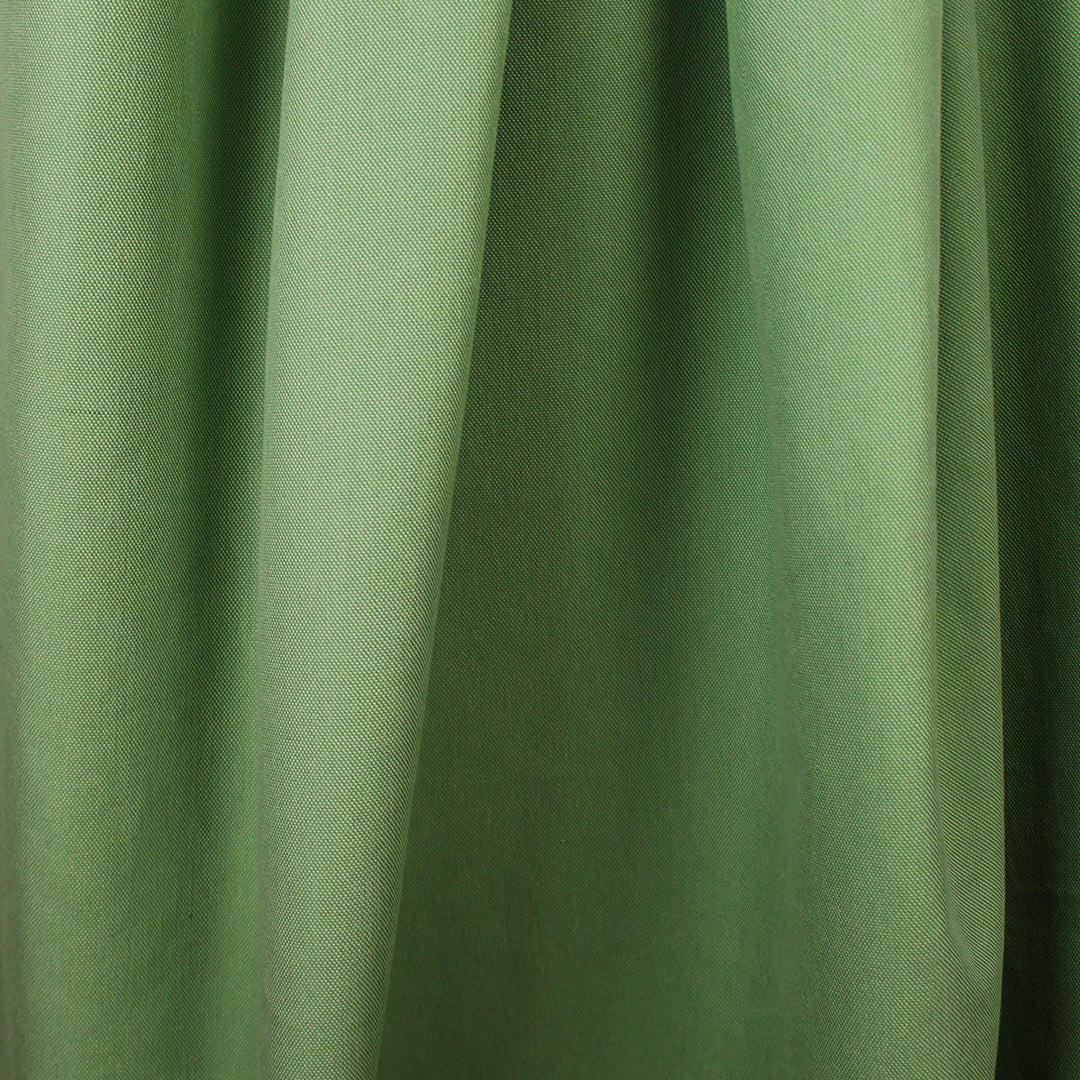French cotton cross-dyed matte weave rainwear - clover 1.125 yds