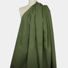 French cotton twill rainwear - olive 2.125 yd
