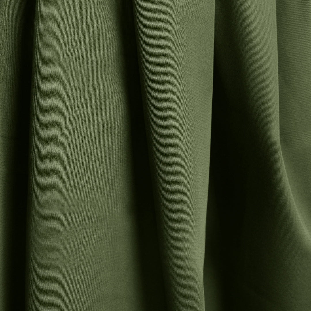 French cotton twill rainwear - olive 2.125 yd