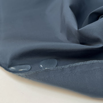 French lightweight nylon rainwear - bluestone .625 yds