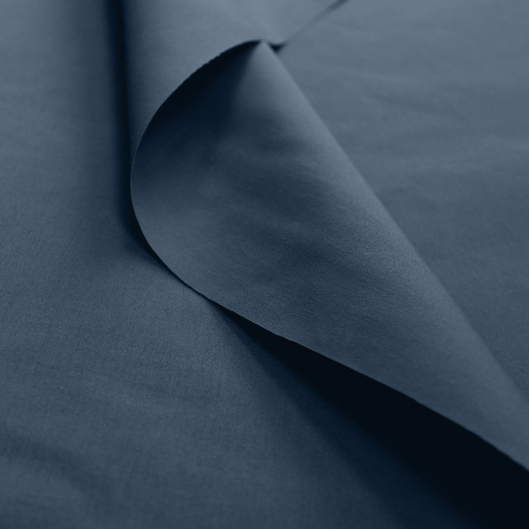 French lightweight nylon rainwear - bluestone .625 yds